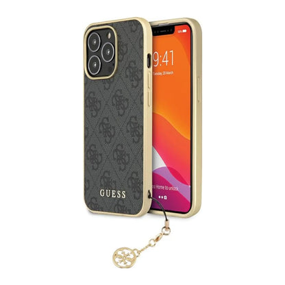 Guess 4G Charms Hülle Grau – iPhone 14 Pro Max