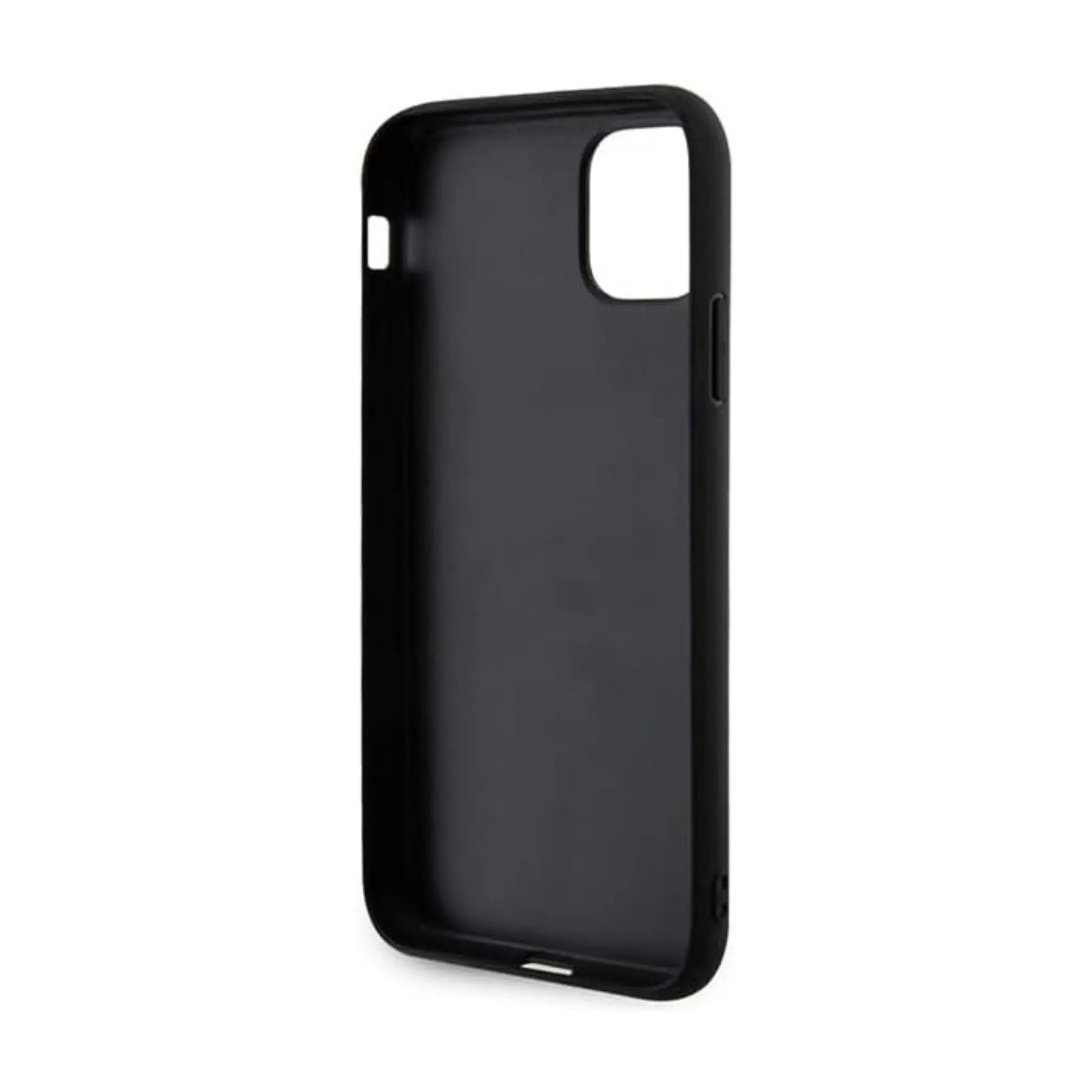 Karl Lagerfeld Monogramm 3D-Muster Case, Schwarz - iPhone 11