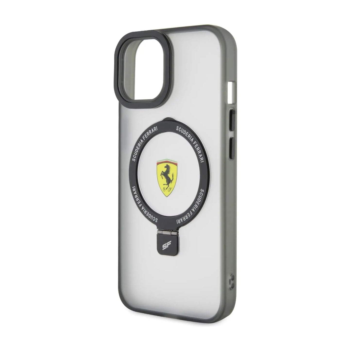 Ferrari Ring Stand 2023 MagSafe Case, Transparent – iPhone 15