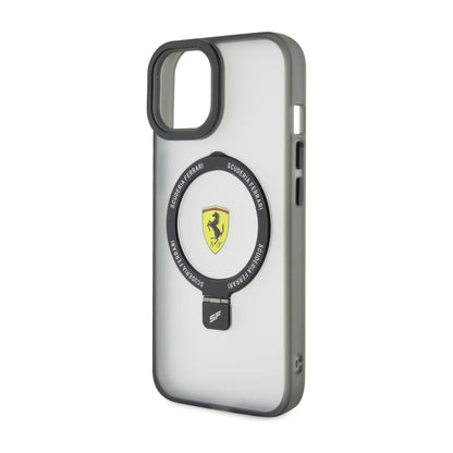 Ferrari Ring Stand 2023 MagSafe Case, Transparent – iPhone 15