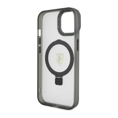 Ferrari Ring Stand 2023 MagSafe Case, Transparent – iPhone 15