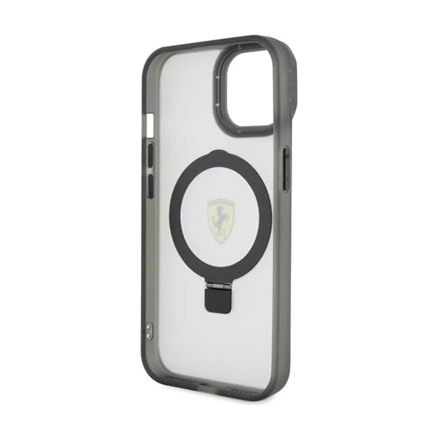 Ferrari Ring Stand 2023 MagSafe Case, Transparent – iPhone 15 Plus / 14 Plus