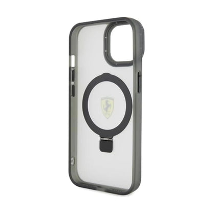 Ferrari Ring Stand 2023 MagSafe Case, Transparent – iPhone 15 Plus / 14 Plus