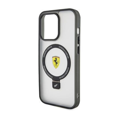 Ferrari Ring Stand 2023 MagSafe Case, Transparent – iPhone 15 Pro