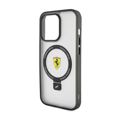 Ferrari Ring Stand 2023 MagSafe Case, Transparent – iPhone 15 Pro Max