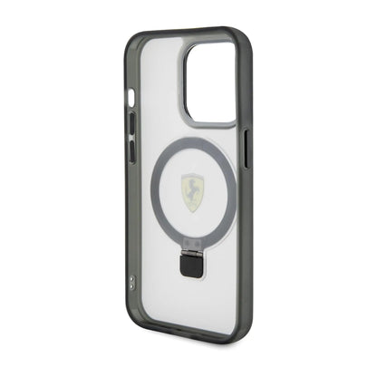 Ferrari Ring Stand 2023 MagSafe Case, Transparent – iPhone 15 Pro Max