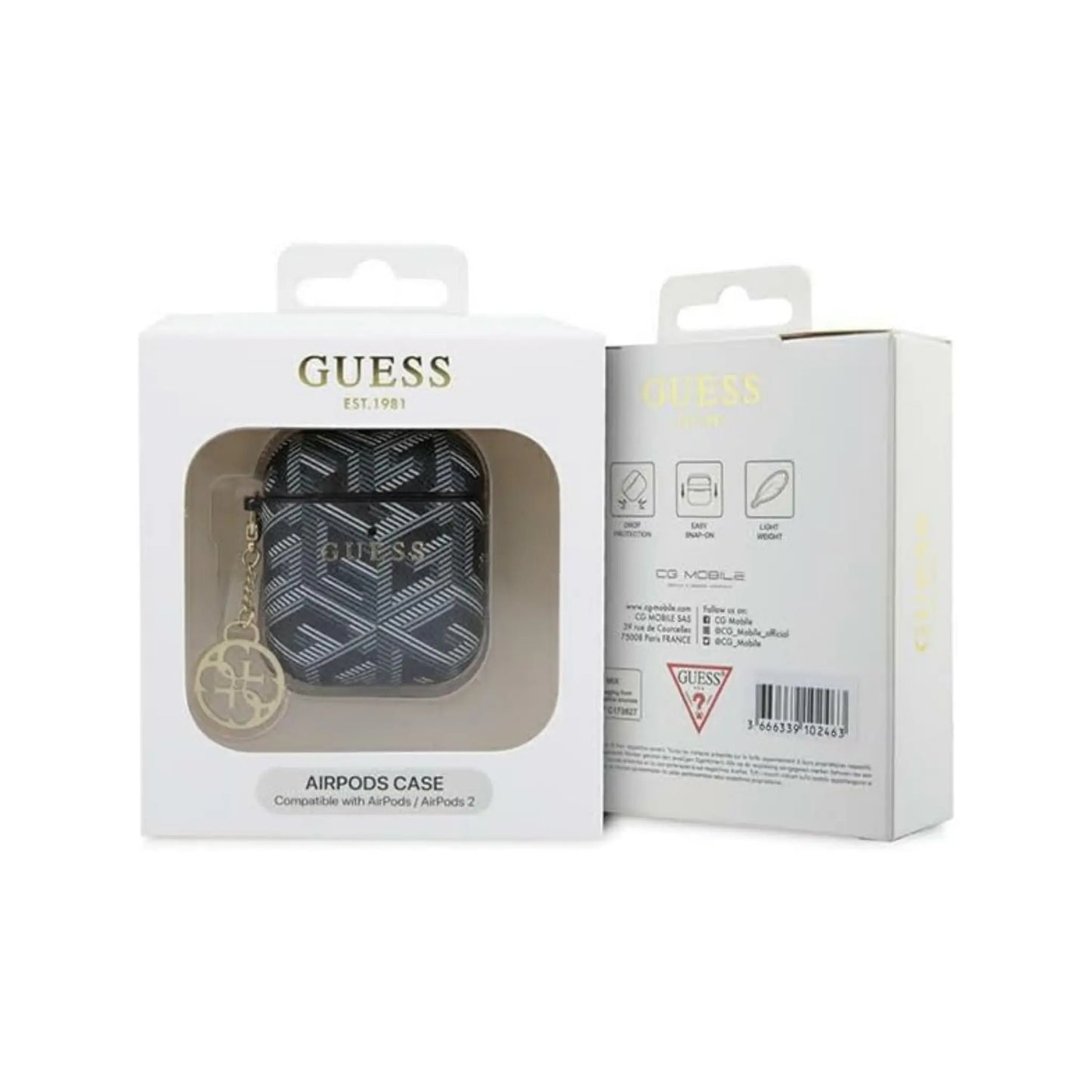 Guess GUA2PGCE4CK Case Einheitsgröße - AirPods 1/2