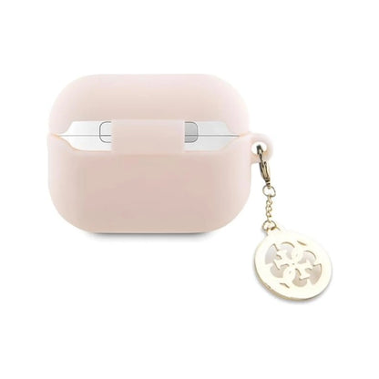 Guess AirPods Pro 2 Hülle 3D Rubber 4G Diamond Charm - Rosa
