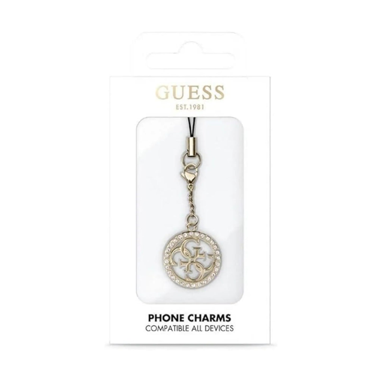 Guess GUCPM4DRD Handyband 4G Strass Anhänger