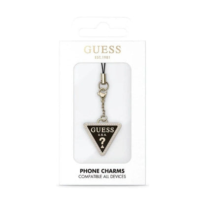 Guess Phone Strap Triangle Diamond Charm Strass