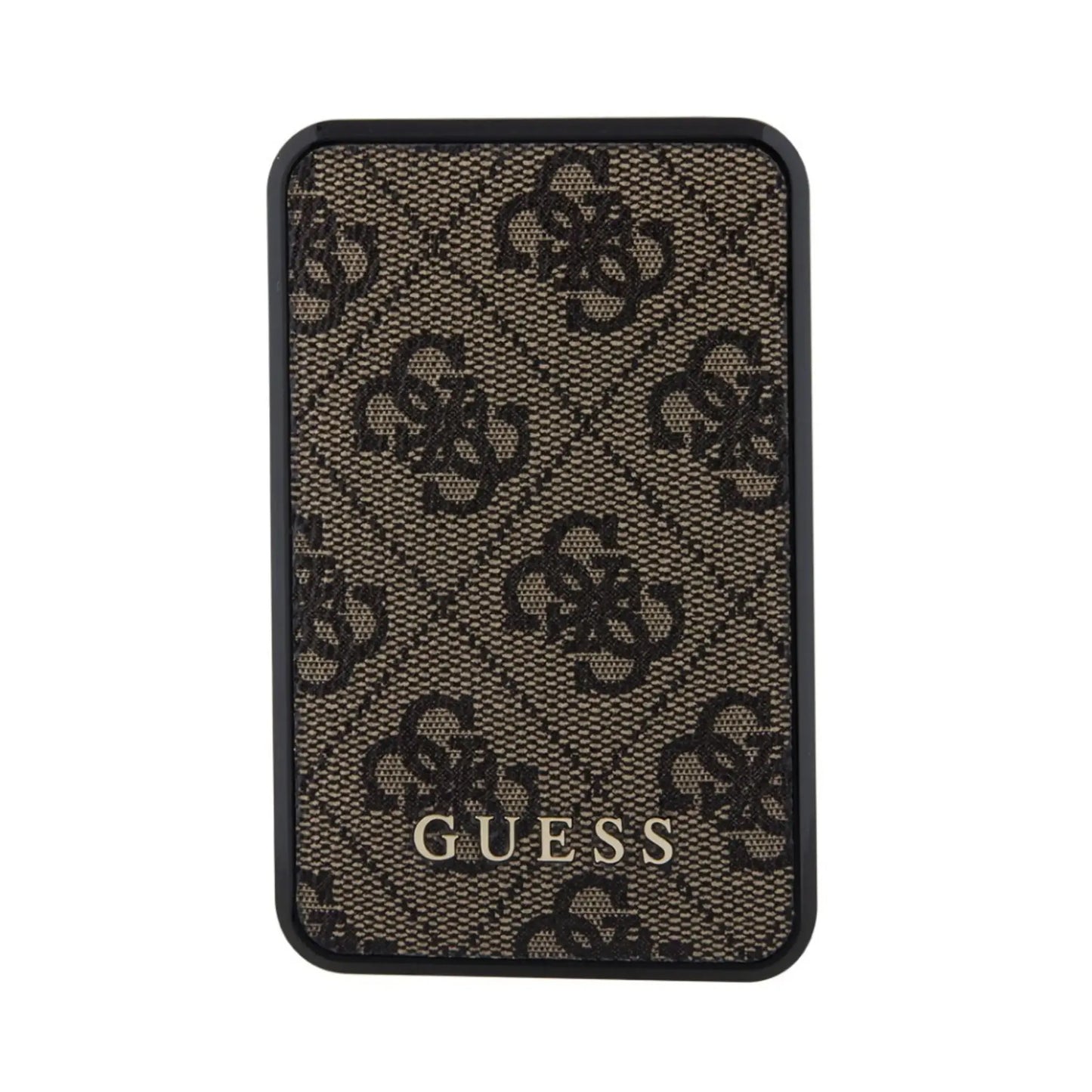 Guess Powerbank GUPB10DP4GEGW 10000mAh 18W 4G Leder Metall Logo - Braun