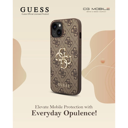 Guess Hülle GUHCP15M4GMGBR Braun - iPhone 15 Plus