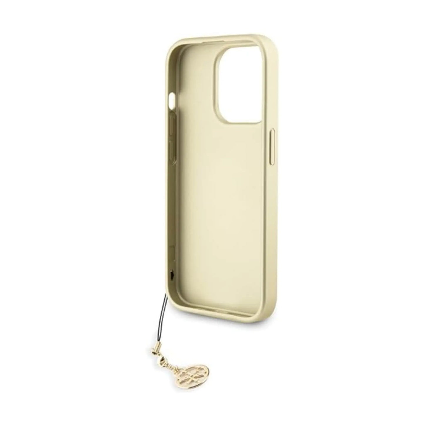 Guess Hülle 4G Charms Collection Grau - iPhone 15 Pro