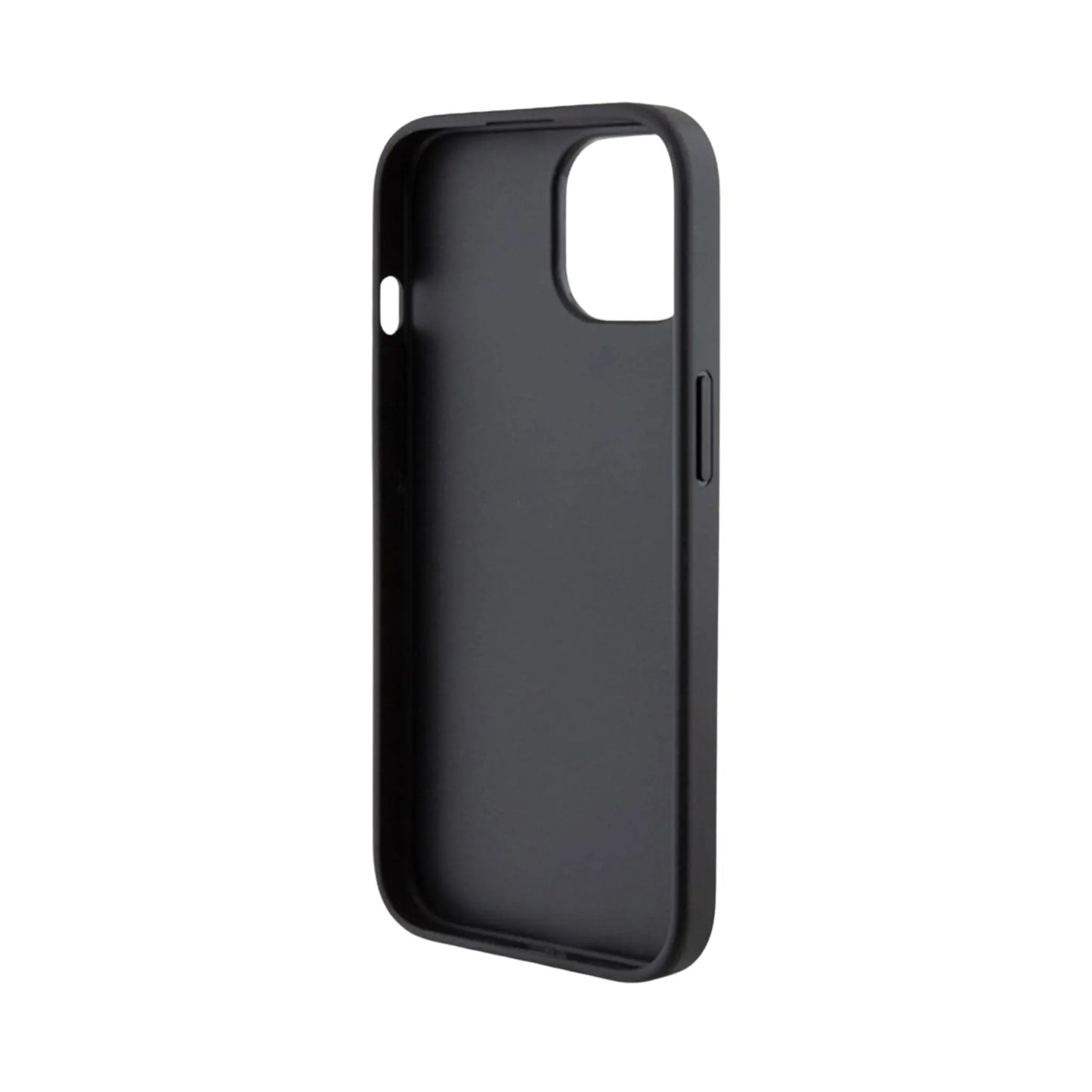 Guess Hülle 4G Metal Gold Logo Grau - iPhone 15