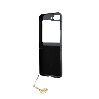 Guess Hülle 4G Charms Collection Grau - Galaxy Z Flip5