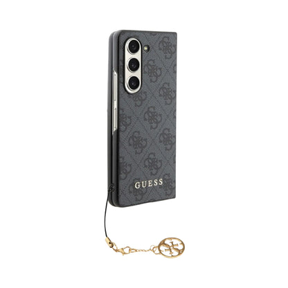 Guess Hülle 4G Charms Collection Grau - Galaxy Z Fold5