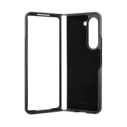 Mercedes Urban Line Leder Hardcase, Schwarz - Samsung Galaxy Z Fold 5
