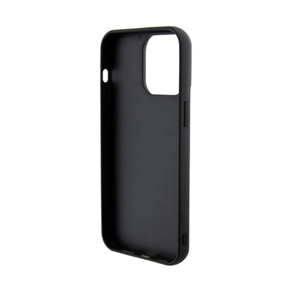 Guess Hülle Sequin Script Metal Schwarz - iPhone 15 Pro Max