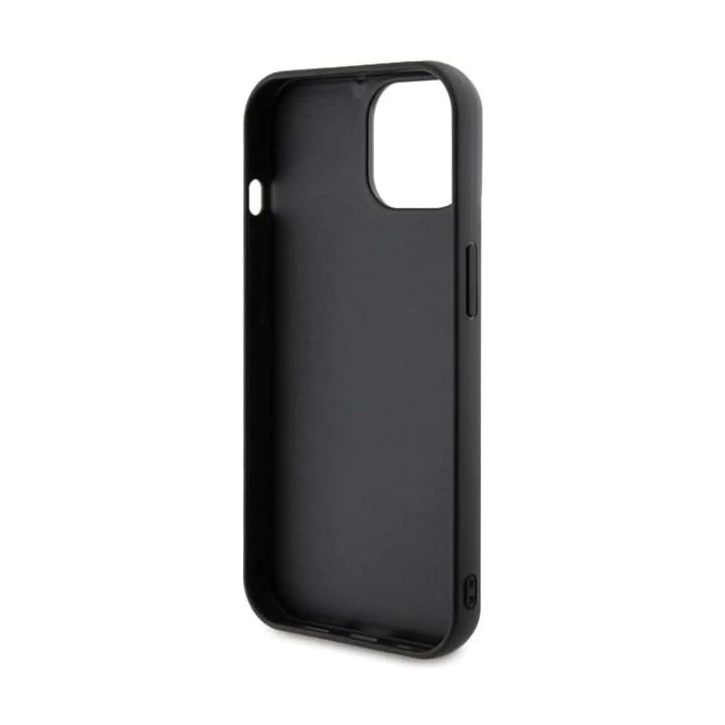 Guess Hülle GUHCP14SPMSDGSK Metal Script Disco Schwarz – iPhone 13/14/15