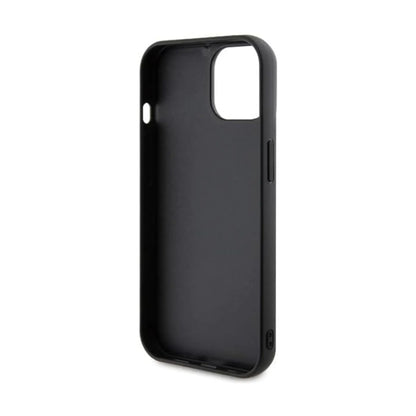 Guess Hülle GUHCP14SPMSDGSK Metal Script Disco Schwarz – iPhone 13/14/15