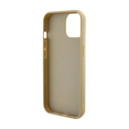 Guess Metal Script Hülle Disco Gold – iPhone 15