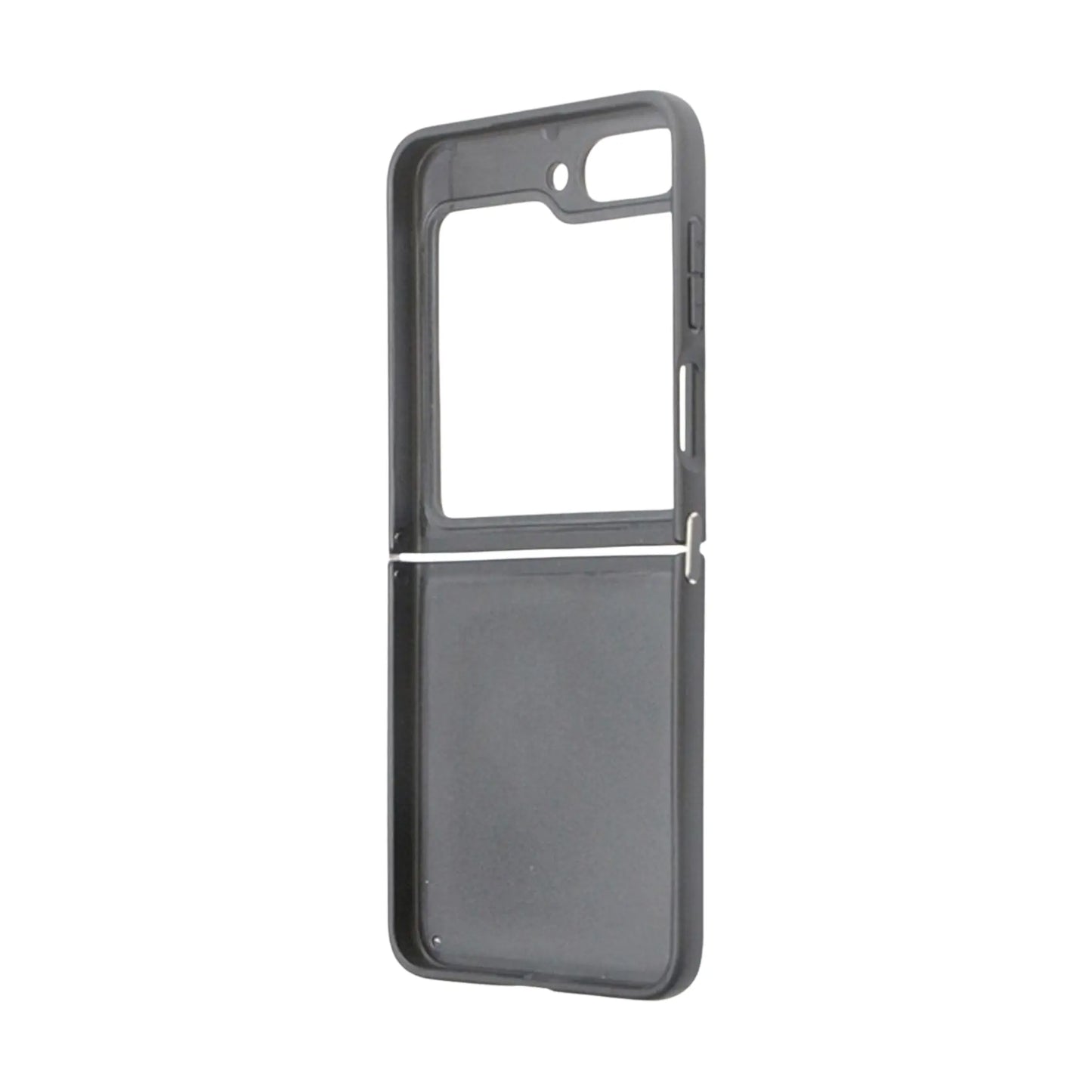 Guess Hülle 4G Kunstleder Triangle Schwarz - Galaxy Z Flip 5