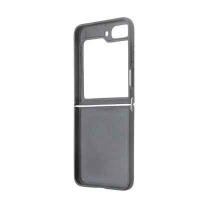 Guess Hülle 4G Kunstleder Triangle Schwarz - Galaxy Z Flip 5