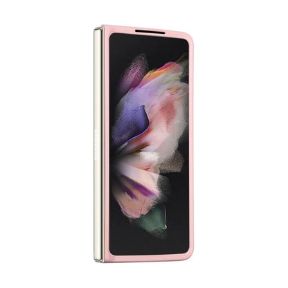 Guess Hülle Glitter Script Rosa - Samsung Galaxy Z Fold 5