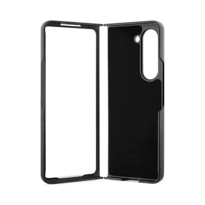 Karl Lagerfeld NFT Saffiano Karl & Choupette Pin Case, Schwarz - Samsung Galaxy Z Fold 5