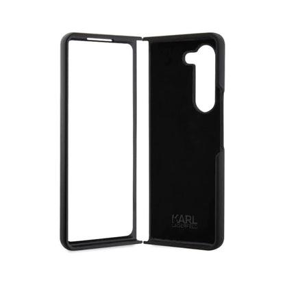 Karl Lagerfeld Silikon Ikonik Case, Schwarz - Samsung Galaxy Z Fold 5