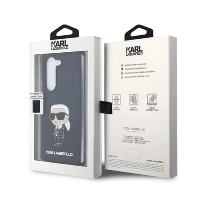 Karl Lagerfeld Silikon Ikonik Case, Schwarz - Samsung Galaxy Z Fold 5