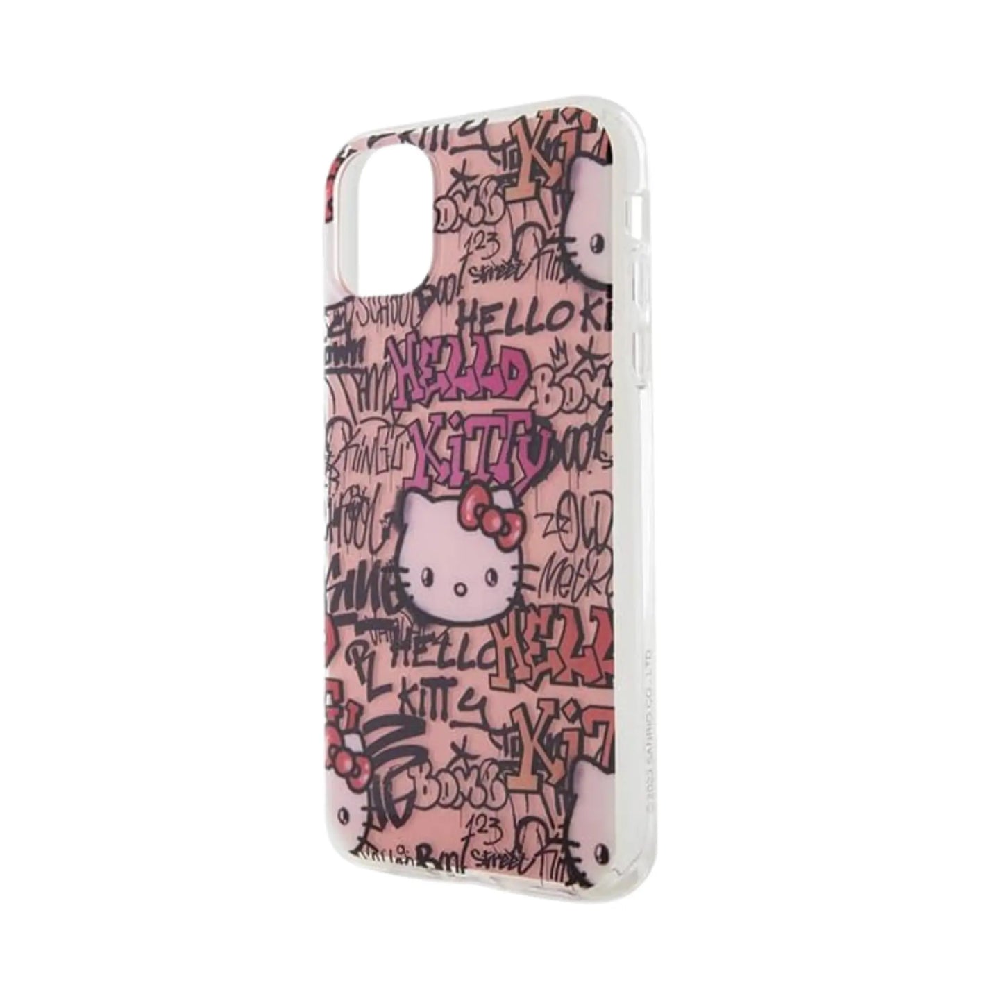 Hello Kitty IML Tags Graffiti Case, Pink – iPhone 11