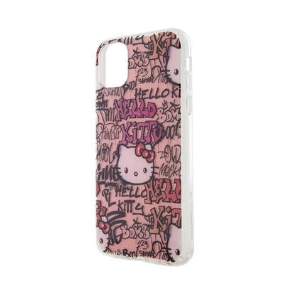 Hello Kitty IML Tags Graffiti Case, Pink – iPhone 11