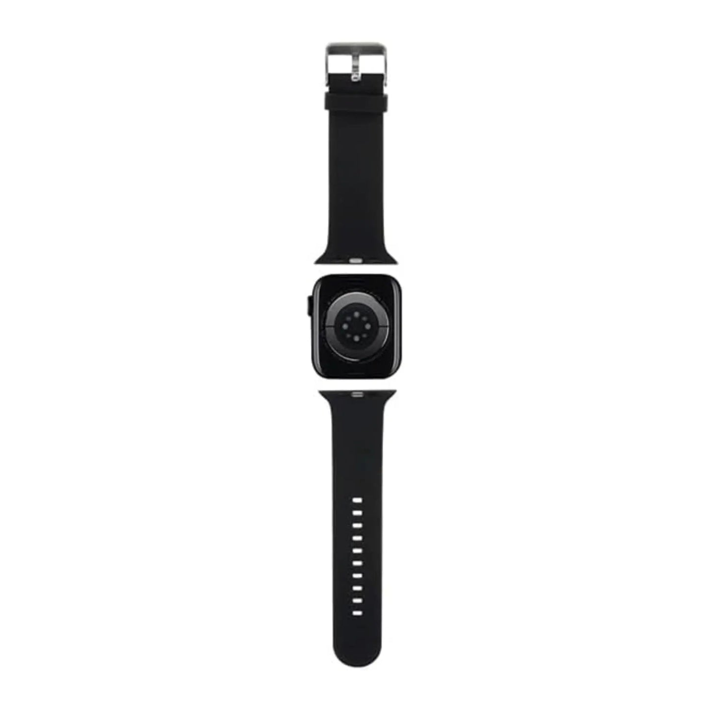 Karl Lagerfeld 3D Rubber Karl & Choupette Heads NFT Apple Watch Armband, Schwarz - 42/44/45/49 mm