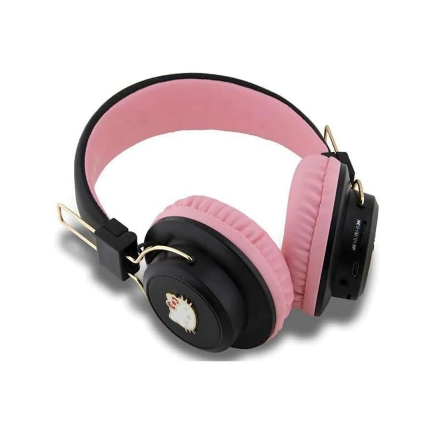 Hello Kitty Over-Ear Kopfhörer V5.3 Metal Logo Round Shape – Pink