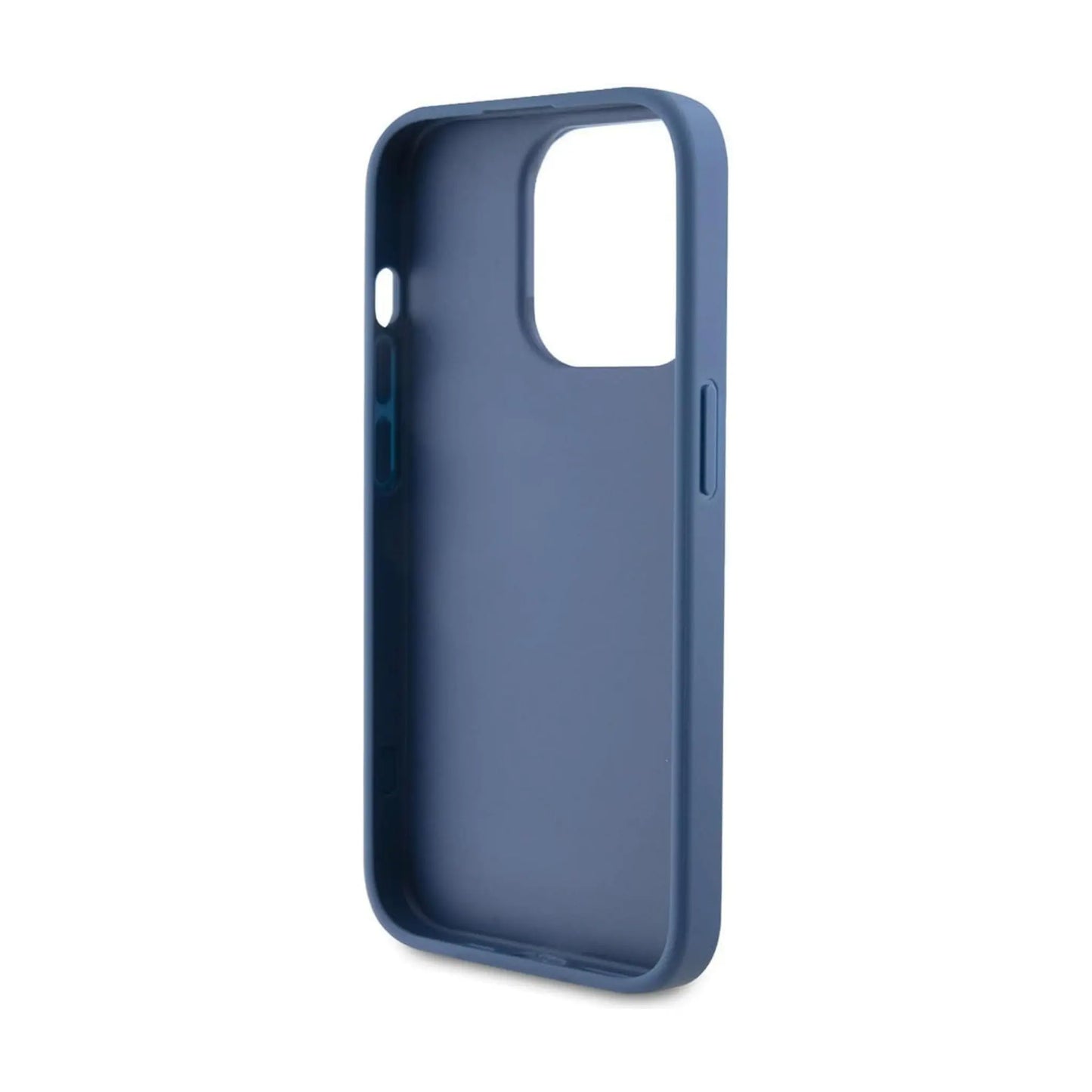 Guess Hülle 4G Big Metal Logo Blau – iPhone 15 Pro