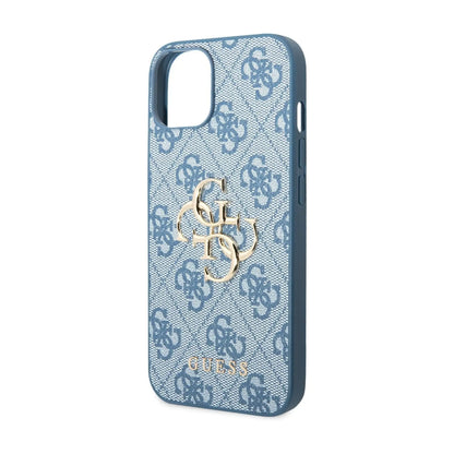 Guess Hülle 4G Big Metal Logo Blau – iPhone 15