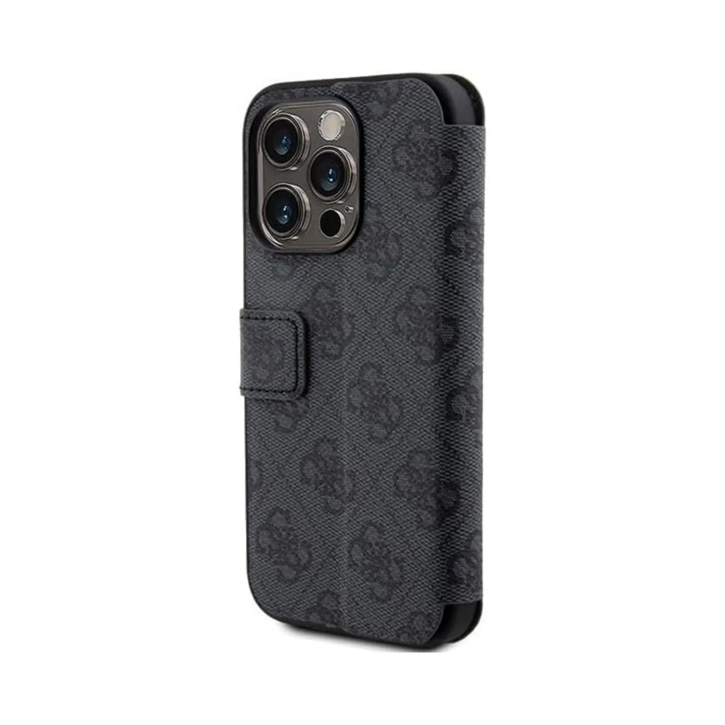 Guess 4G Logo Tasche Grau – iPhone 15 Pro