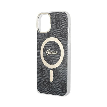 Guess Hülle IML 4G Für Magsafe Schwarz - iPhone 15