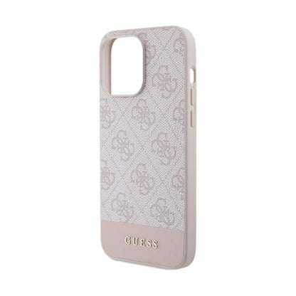 Guess 4G Stripe Hülle Pink – iPhone 15 Pro Max