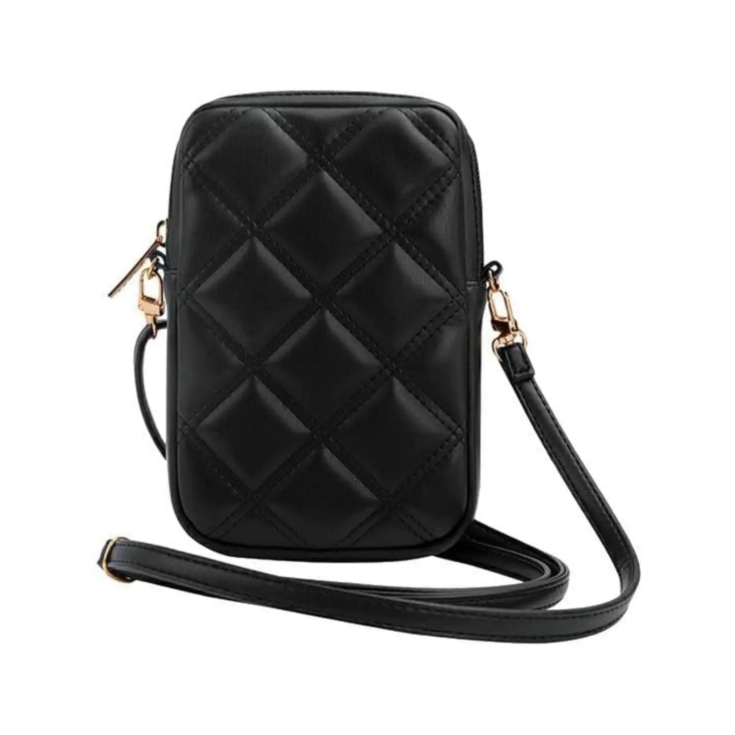 Guess Logo-Sachet Geldbörse, Schwarz – Schulter/Hals