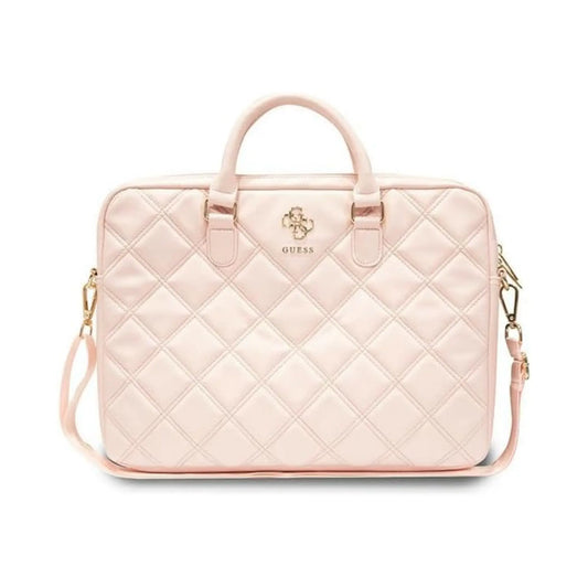 Guess GUCB15ZPSQSSGP Laptoptasche, Rosa – bis 16 Zoll
