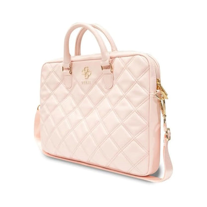 Guess GUCB15ZPSQSSGP Laptoptasche, Rosa – bis 16 Zoll