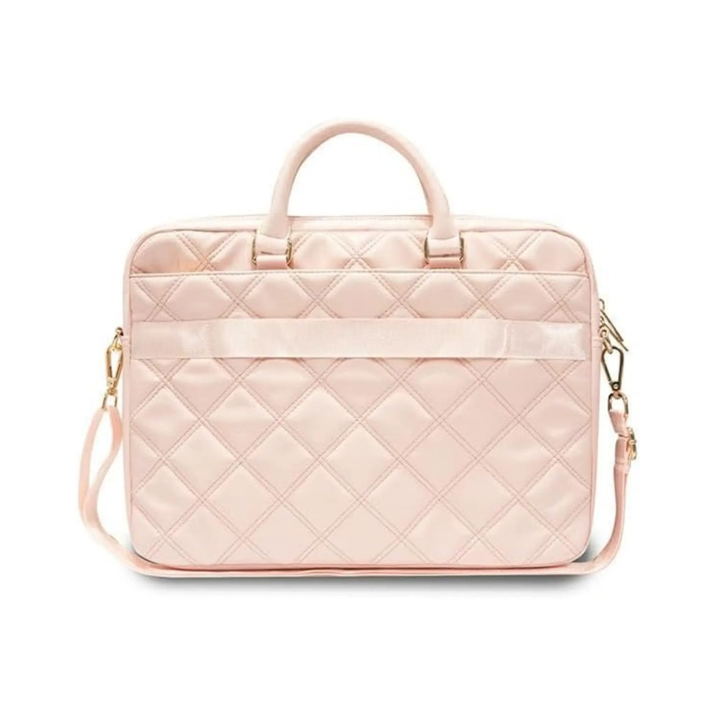 Guess GUCB15ZPSQSSGP Laptoptasche, Rosa – bis 16 Zoll