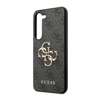Guess Hülle GUHCS23FE4GMGGR 4G Big Metal Logo Grau – Galaxy S23 FE