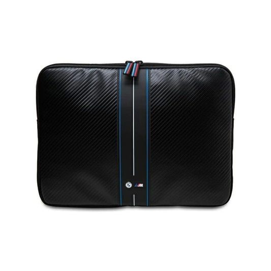 BMW Laptophülle Carbon Blue Schwarz – 13/14 Zoll
