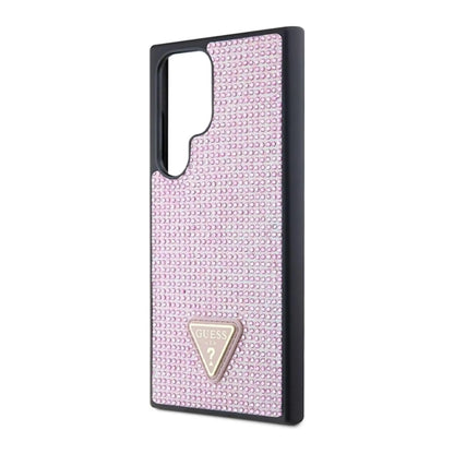 Guess Rhinestone Hardcase, Pink - Galaxy S24 Ultra