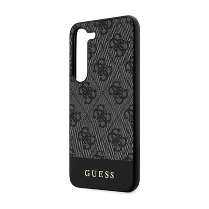 Guess Hülle 4G Bottom Stripe Schwarz - Galaxy S24