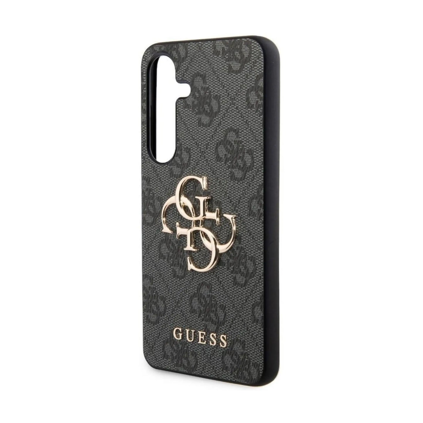 Guess Hülle GUHCS24M4GMGGR 4G Big Metal Logo Schwarz – Galaxy S24+