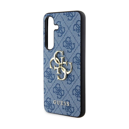 Guess Hülle 4G Big Metal Logo Blau – Galaxy S24